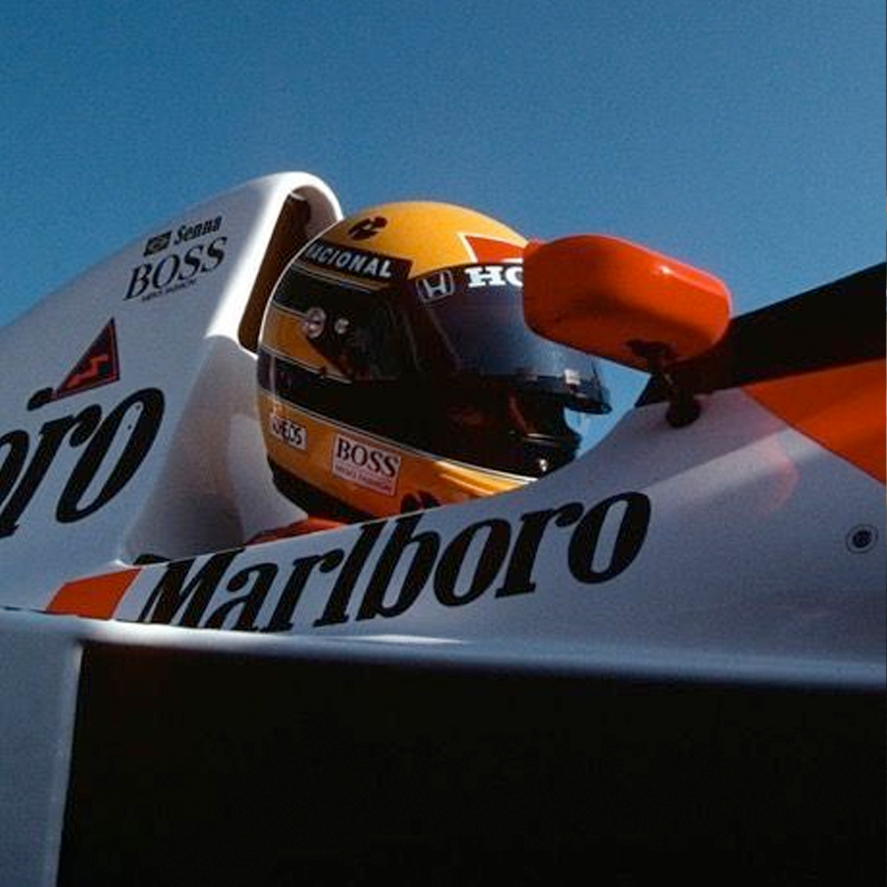 9 PLAYERA F1 AYRTON SENNA MCLAREN MARLBORO