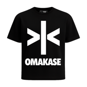 16M PLAYERA OMAKASE LOGO