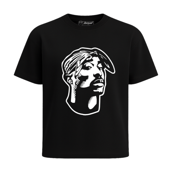 17 PLAYERA TUPAC FACE STREET