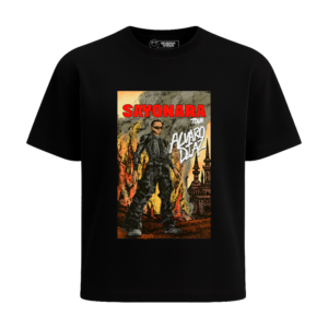 4M PLAYERA SAYONARA PÓSTER