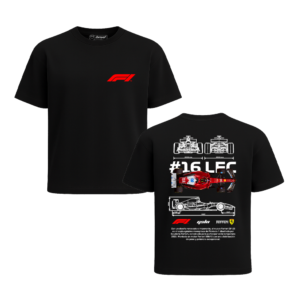 PLAYERA F1 CHARLES LECLERC FERRARI SF-25