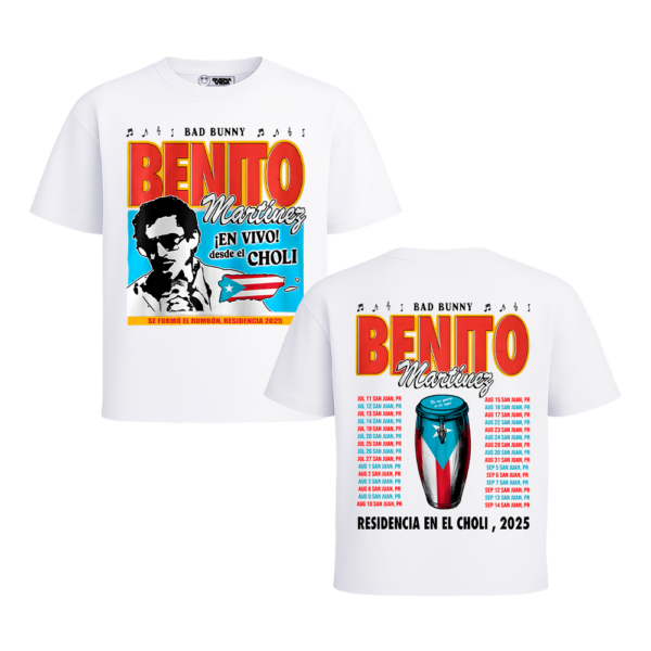 PLAYERA BENITO SALSA RESIDENCIA CHOLISEO