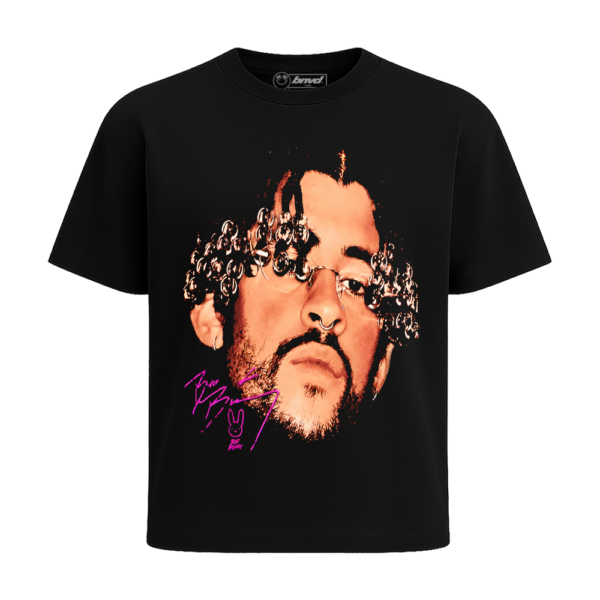 65 PLAYERA BAD BUNNY TRENZAS