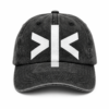 GORRA OMAKASE ÁLVARO DÍAZ NEGRO DESLAVADA